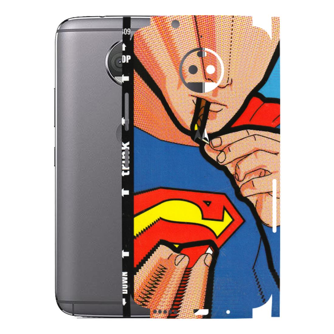 Motorola Phone Skins (All Models) - Superman Sutta - 3D Embossed Finish (L-130) Motorola Moto G5S Plus
