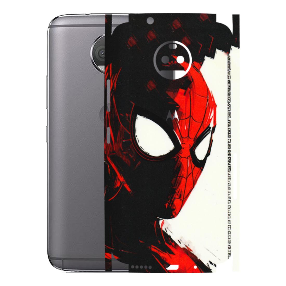 Motorola Phone Skins (All Models) - Spiderman Killer Face - 3D Embossed Finish (L-17) Motorola Moto G5S Plus