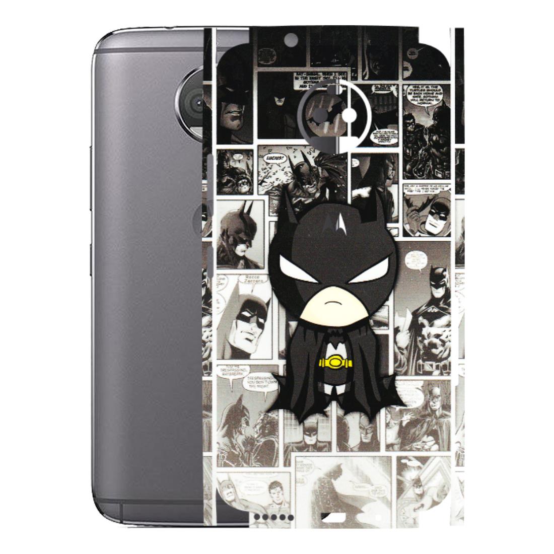 Motorola Phone Skins (All Models) - Toon Batman - 3D Embossed Finish (L-182) Motorola Moto G5S Plus