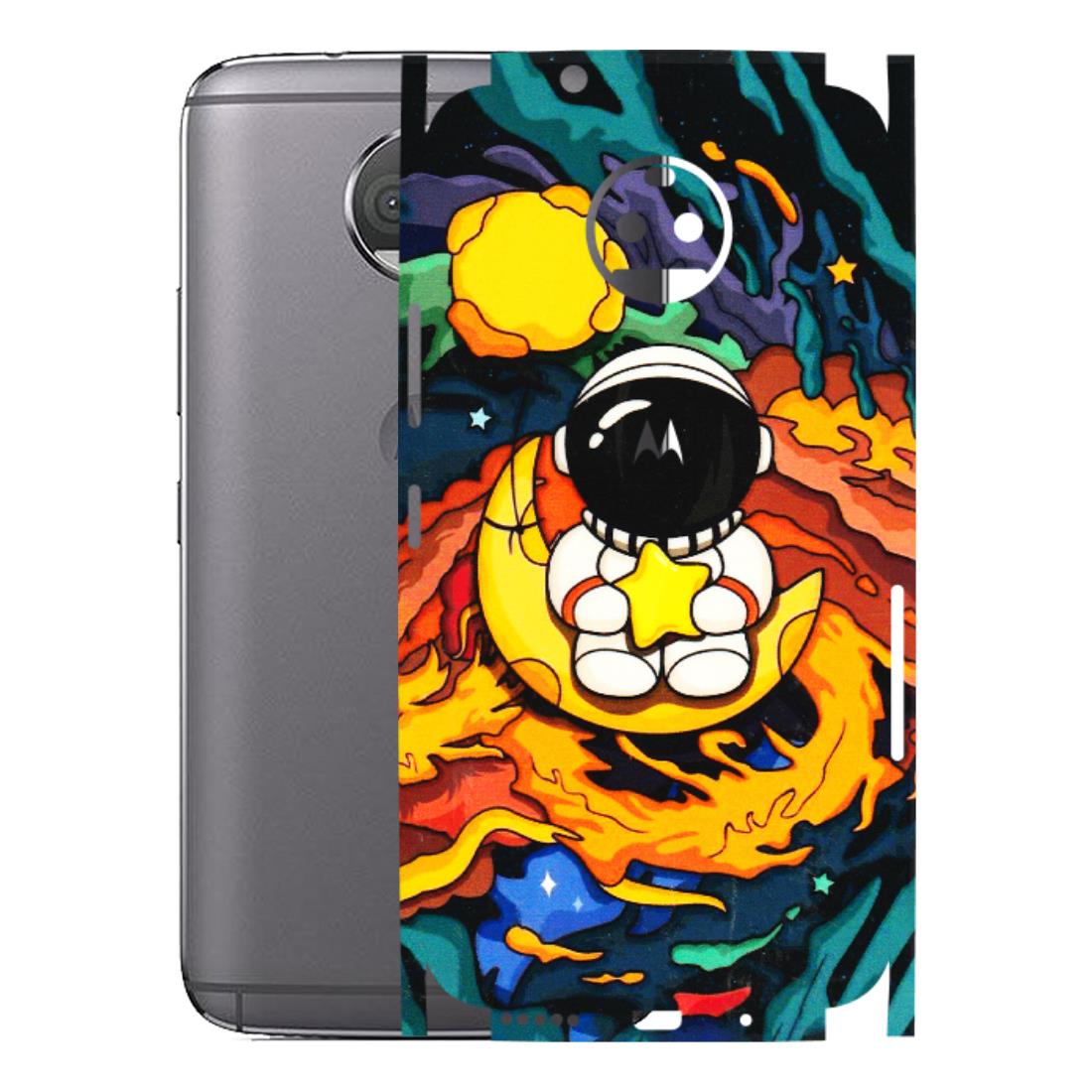 Motorola Phone Skins (All Models) - Baby Astronaut - 3D Embossed Finish (L-197) Motorola Moto G5S Plus