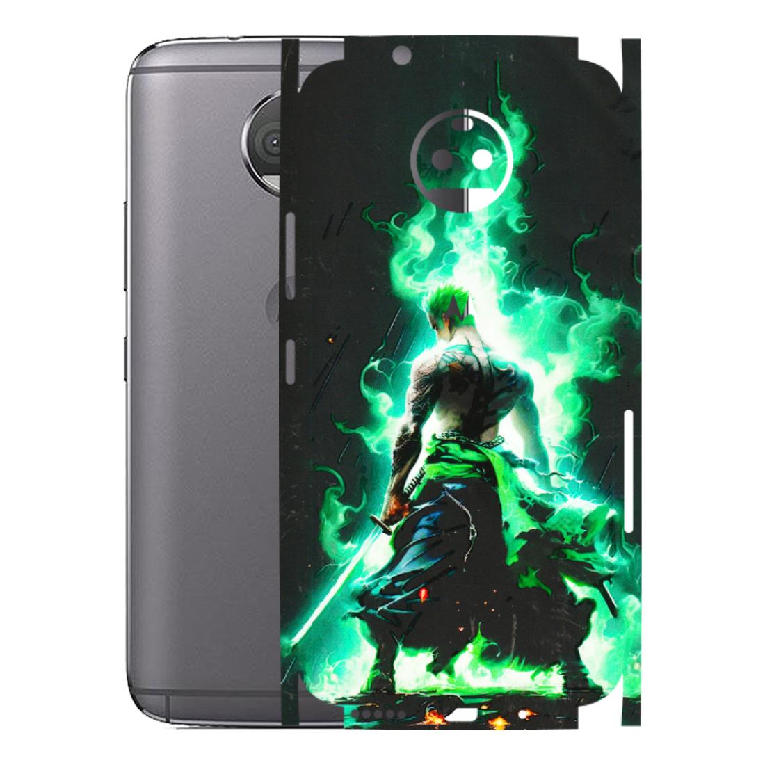 Motorola Phone Skins (All Models) - Zoro Sword - 3D Embossed Finish (L-241) Motorola Moto G5S Plus