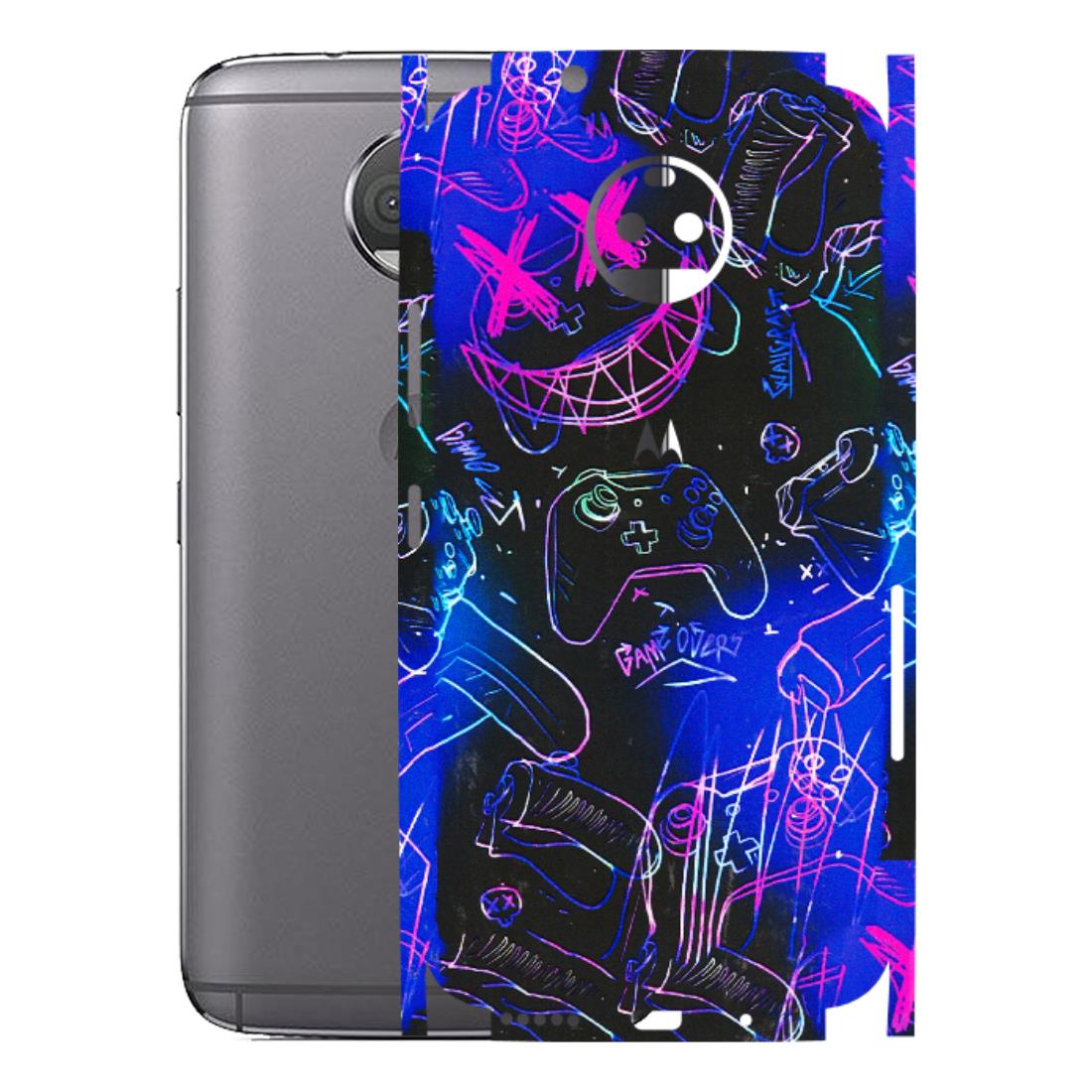 Motorola Phone Skins (All Models) - Gamers Paradise - 3D Embossed Finish (L-258) Motorola Moto G5S Plus