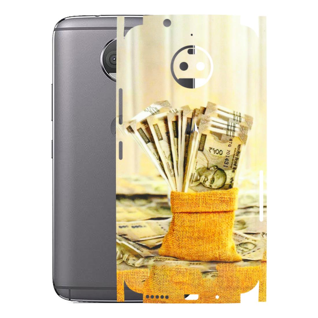 Motorola Phone Skins (All Models) - Show Me The Money - 3D Embossed Finish (L-52) Motorola Moto G5S Plus