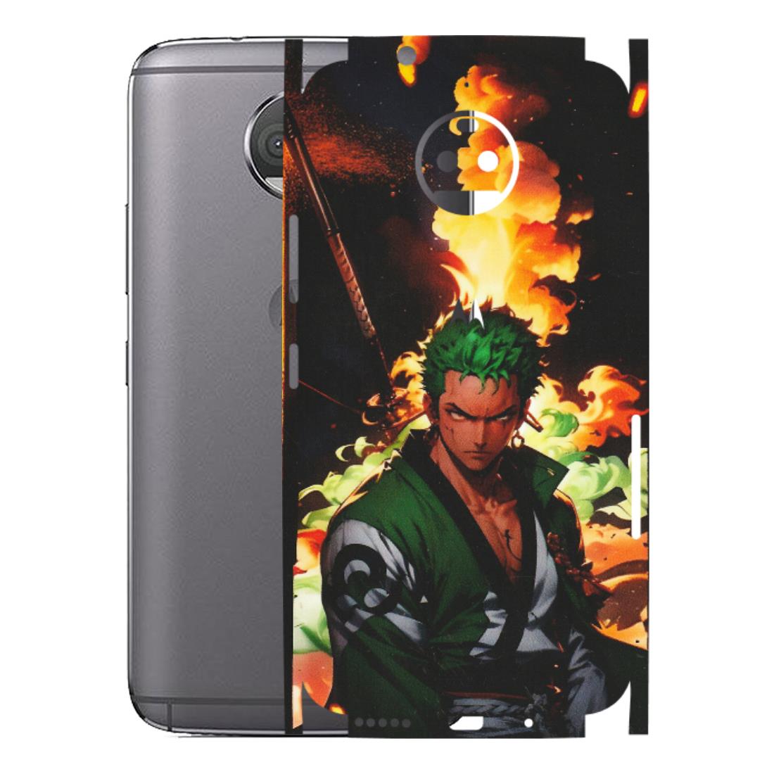 Motorola Phone Skins (All Models) - Roronoa Zoro - Matte Finish (M-102) Motorola Moto G5S Plus