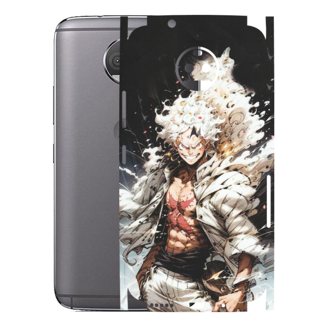 Motorola Phone Skins (All Models) - Anime Angry Classy Character - Matte Finish (M-34) Motorola Moto G5S Plus