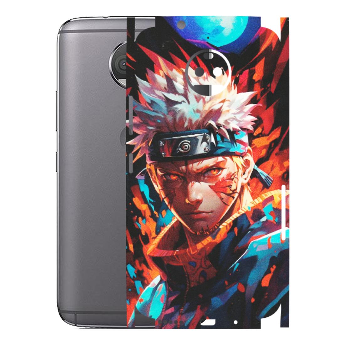 Motorola Phone Skins (All Models) - Anime Ferocious Character - Matte Finish (M-44) Motorola Moto G5S Plus