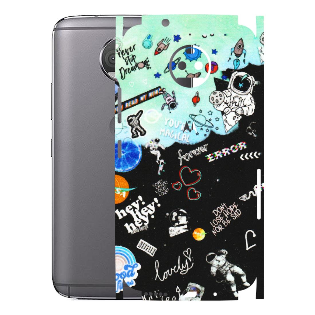 Motorola Phone Skins (All Models) - Living In A Space Dream - Matte Finish (M-46) Motorola Moto G5S Plus