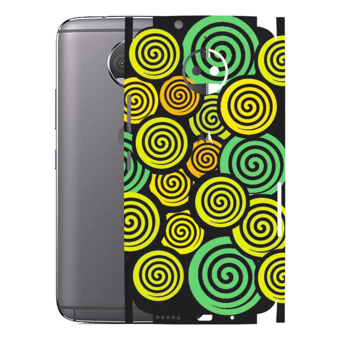 Motorola Phone Skins (All Models) - Crazy Spiral - Matte Finish (M-91) Motorola Moto G5S Plus