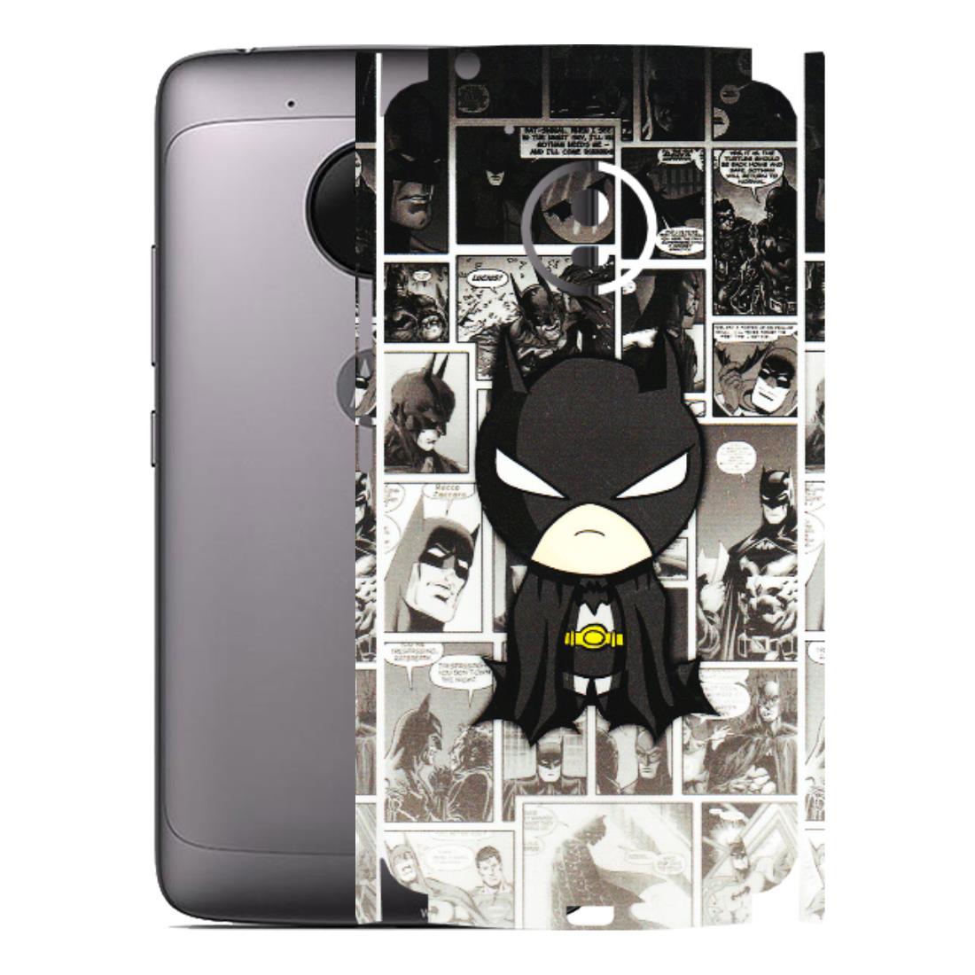Motorola Phone Skins (All Models) - Toon Batman - 3D Embossed Finish (L-182) Motorola Moto G5
