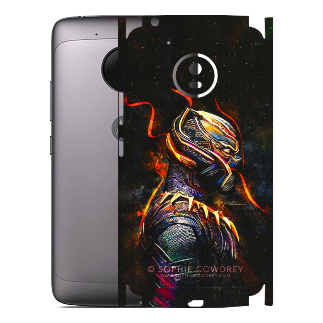 Motorola Phone Skins (All Models) - Black Panther - 3D Embossed Finish (L-190) Motorola Moto G5