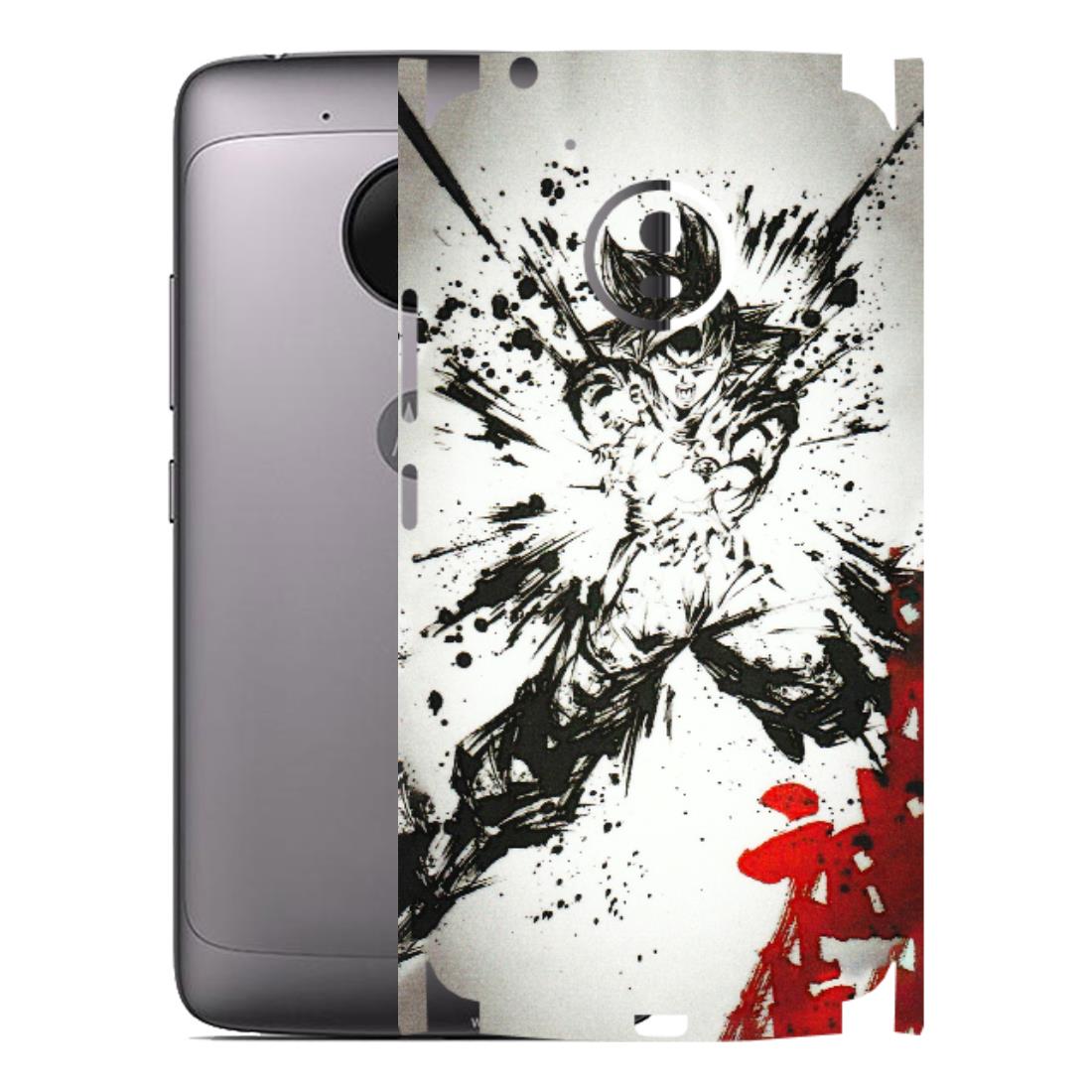 Motorola Phone Skins (All Models) - DBZ - 3D Embossed Finish (L-206) Motorola Moto G5