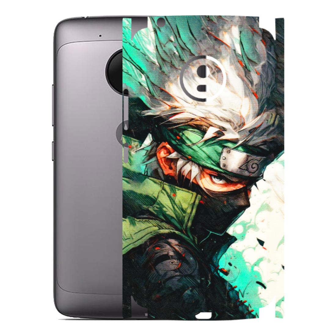 Motorola Phone Skins (All Models) - Kakashi Side Profile - 3D Embossed Finish (L-249) Motorola Moto G5