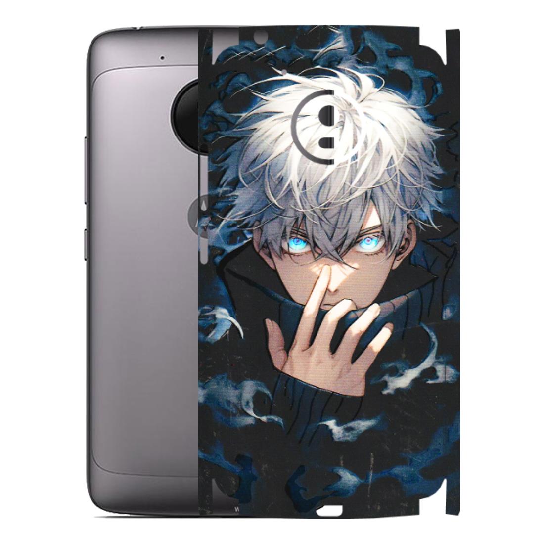 Motorola Phone Skins (All Models) - New Jujutsu Kaisen Anime - 3D Embossed Finish (L-313) Motorola Moto G5