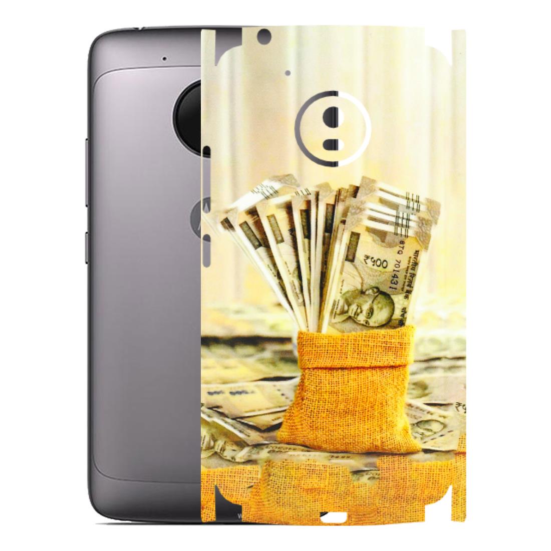 Motorola Phone Skins (All Models) - Show Me The Money - 3D Embossed Finish (L-52) Motorola Moto G5