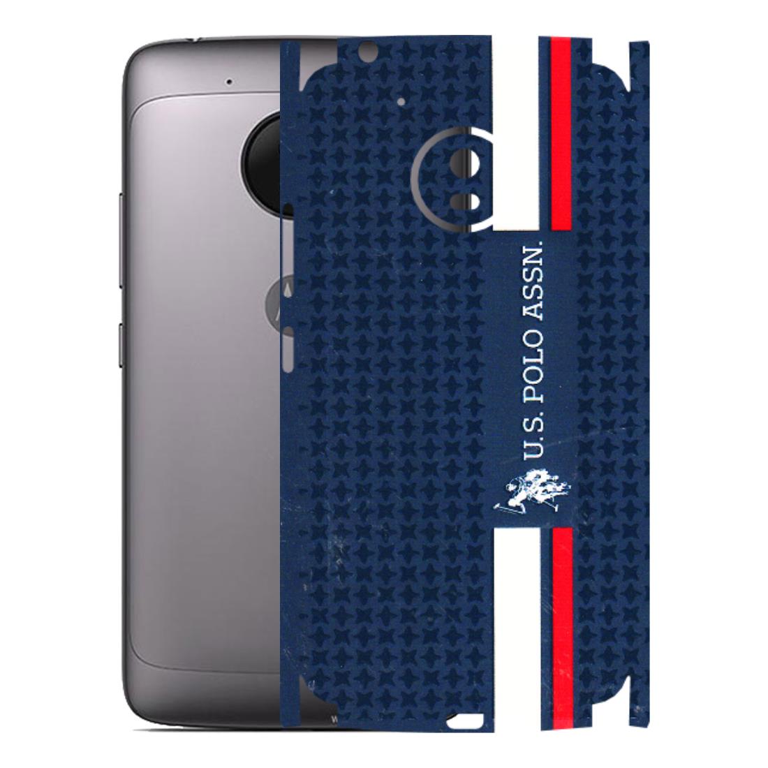 Motorola Phone Skins (All Models) - US POLO Designer Brand - 3D Embossed Finish (L-65) Motorola Moto G5