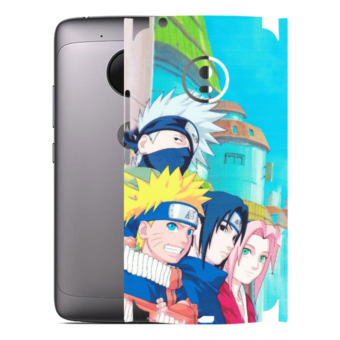 Motorola Phone Skins (All Models) - Team Minato And Kakashi - Matte Finish (M-101) Motorola Moto G5
