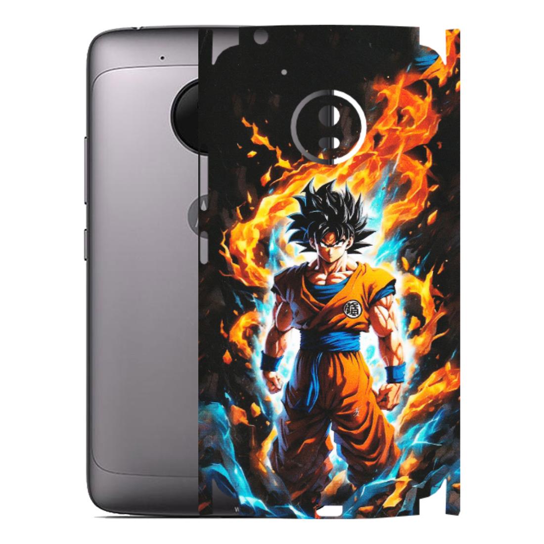 Motorola Phone Skins (All Models) - Goku Transformation Anime - Matte Finish (M-159) Motorola Moto G5