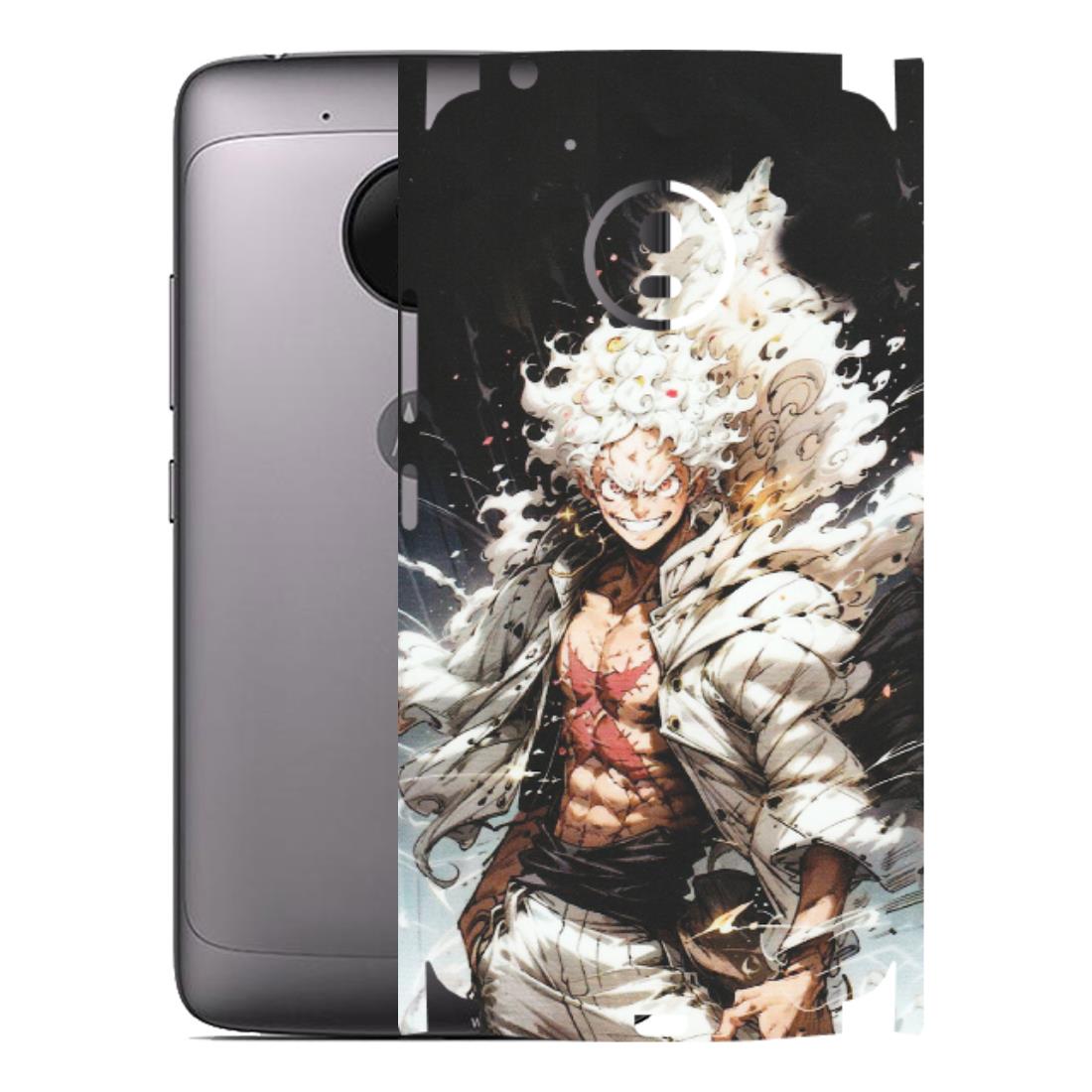 Motorola Phone Skins (All Models) - Anime Angry Classy Character - Matte Finish (M-34) Motorola Moto G5