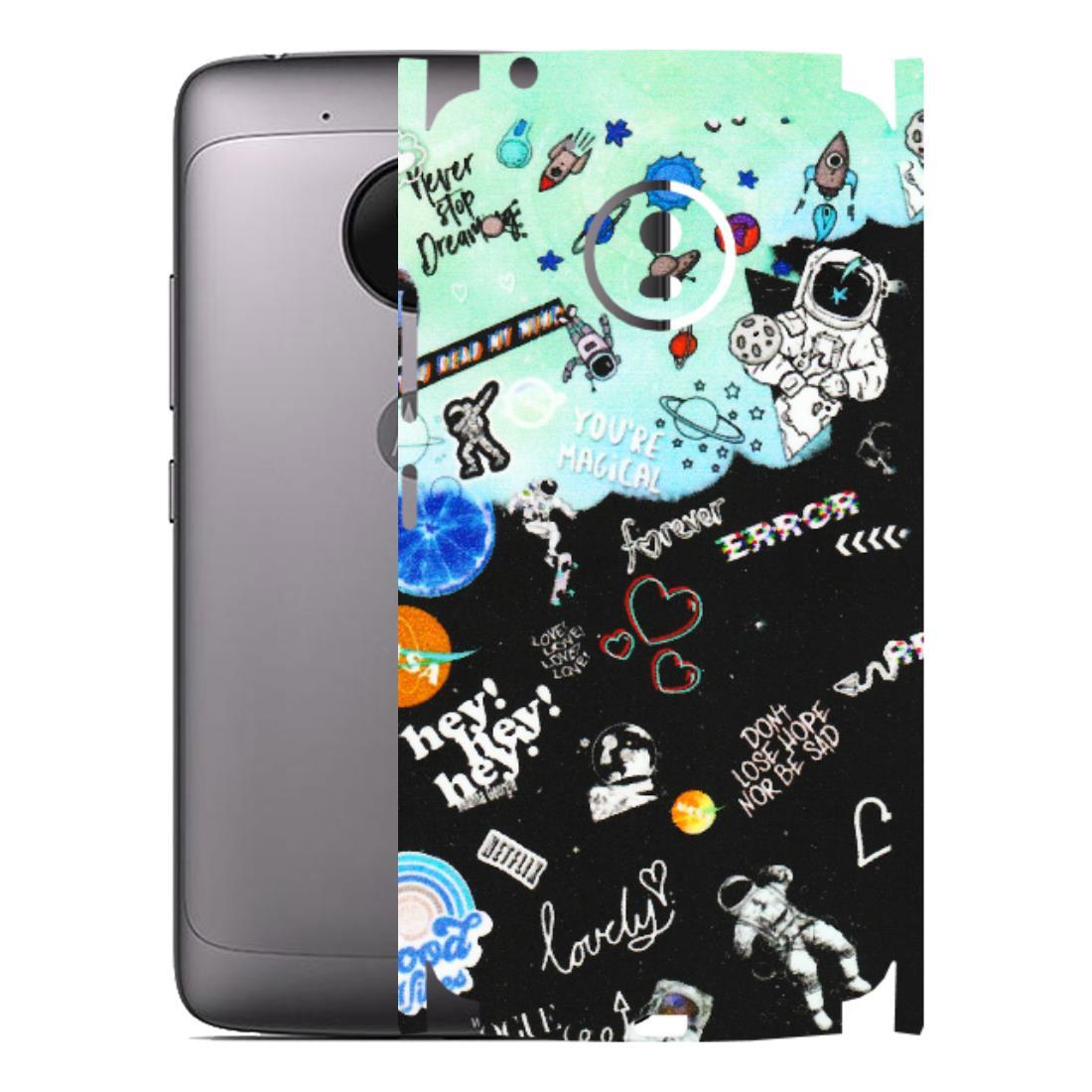Motorola Phone Skins (All Models) - Living In A Space Dream - Matte Finish (M-46) Motorola Moto G5