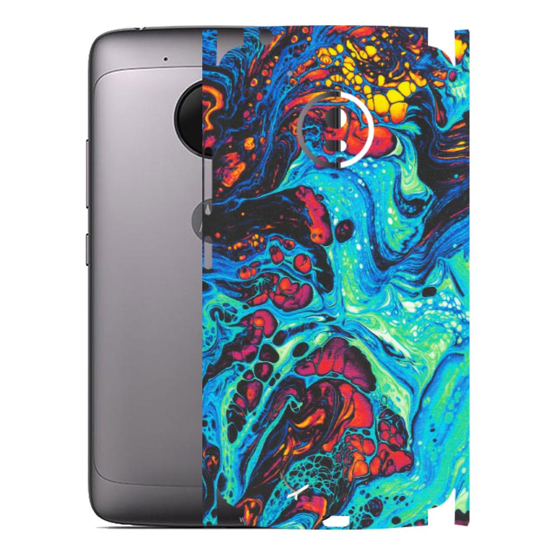 Motorola Phone Skins (All Models) - Majestic Galactic Marbel - Matte Finish (M-85) Motorola Moto G5