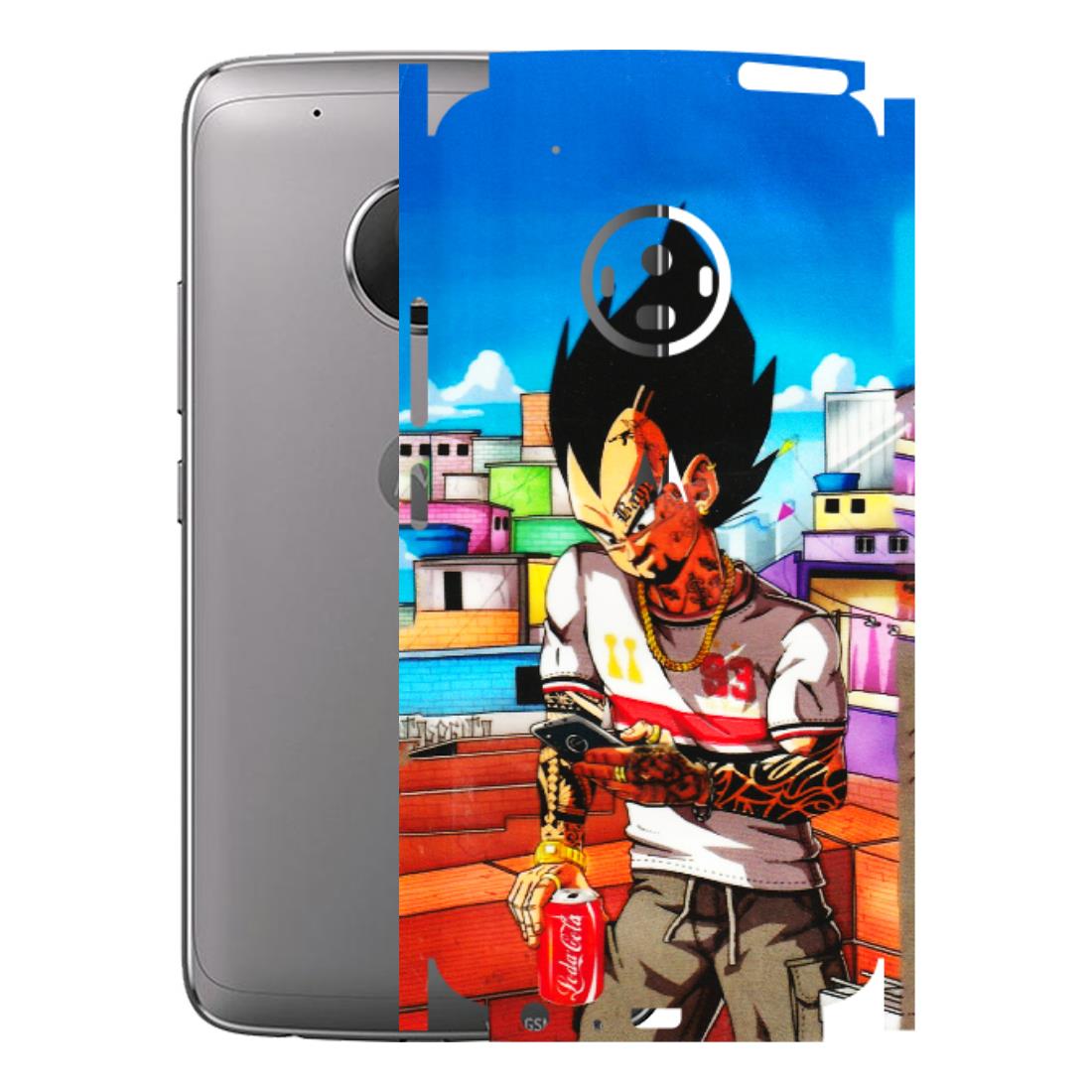 Motorola Phone Skins (All Models) - Vegeta - 3D Embossed Finish (L-136) Motorola Moto G5 Plus