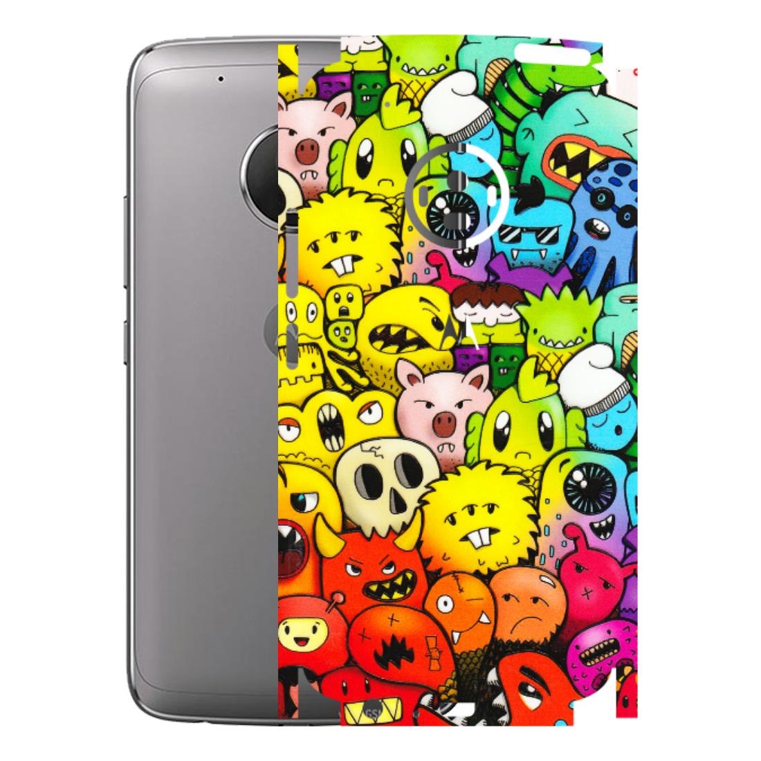 Motorola Phone Skins (All Models) - Angry Funkies - 3D Embossed Finish (L-169) Motorola Moto G5 Plus