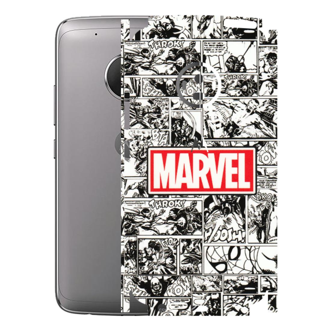 Motorola Phone Skins (All Models) - Marvel Comic - 3D Embossed Finish (L-171) Motorola Moto G5 Plus