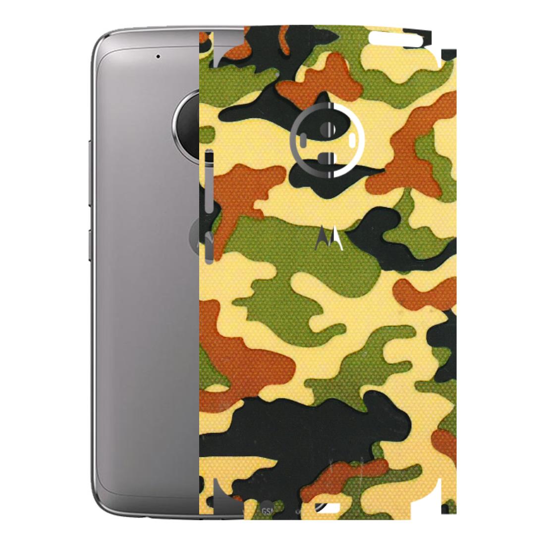 Motorola Phone Skins (All Models) - Indian Military - 3D Embossed Finish (L-234) Motorola Moto G5 Plus
