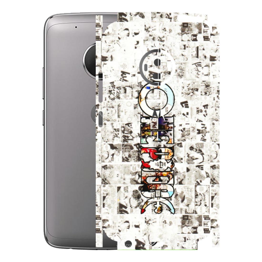 Motorola Phone Skins (All Models) - One Piece Manga - 3D Embossed Finish (L-26) Motorola Moto G5 Plus