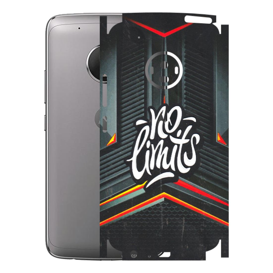 Motorola Phone Skins (All Models) - No Limits - 3D Embossed Finish (L-286) Motorola Moto G5 Plus