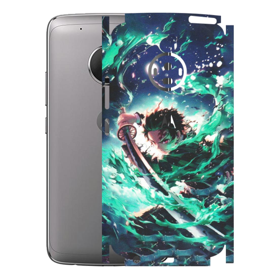 Motorola Phone Skins (All Models) - Sword Fighter Anime - Matte Finish (M-29) Motorola Moto G5 Plus