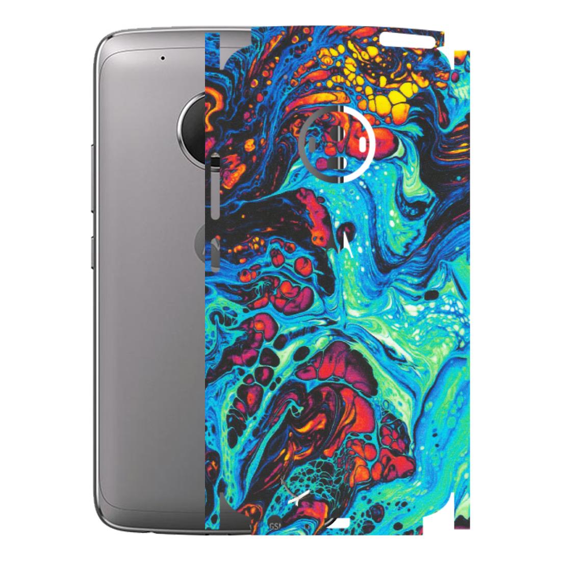 Motorola Phone Skins (All Models) - Majestic Galactic Marbel - Matte Finish (M-85) Motorola Moto G5 Plus
