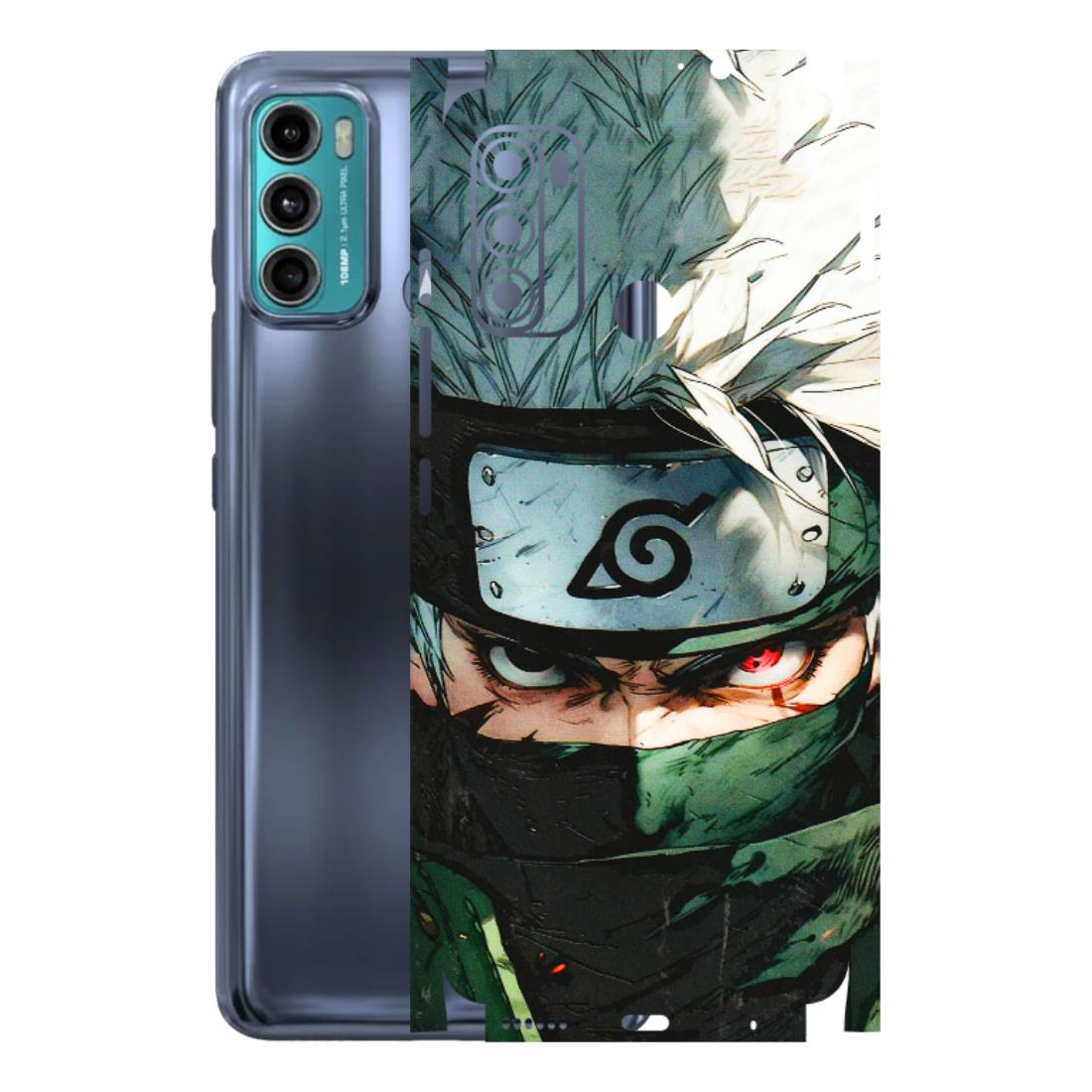 Motorola Phone Skins (All Models) - Kakashi Red Eye Focus - 3D Embossed Finish (L-227) Motorola Moto G60