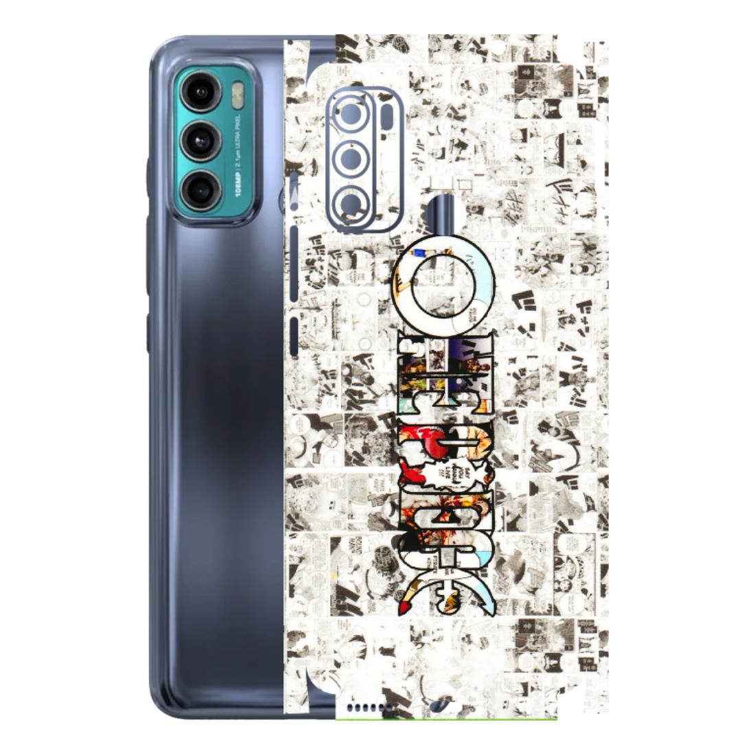 Motorola Phone Skins (All Models) - One Piece Manga - 3D Embossed Finish (L-26) Motorola Moto G60