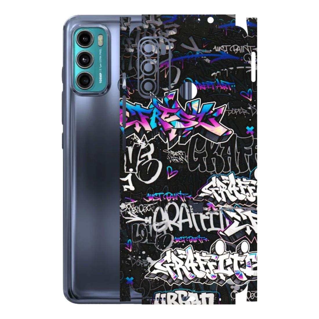 Motorola Phone Skins (All Models) - Graffiti Killer - 3D Embossed Finish (L-274) Motorola Moto G60