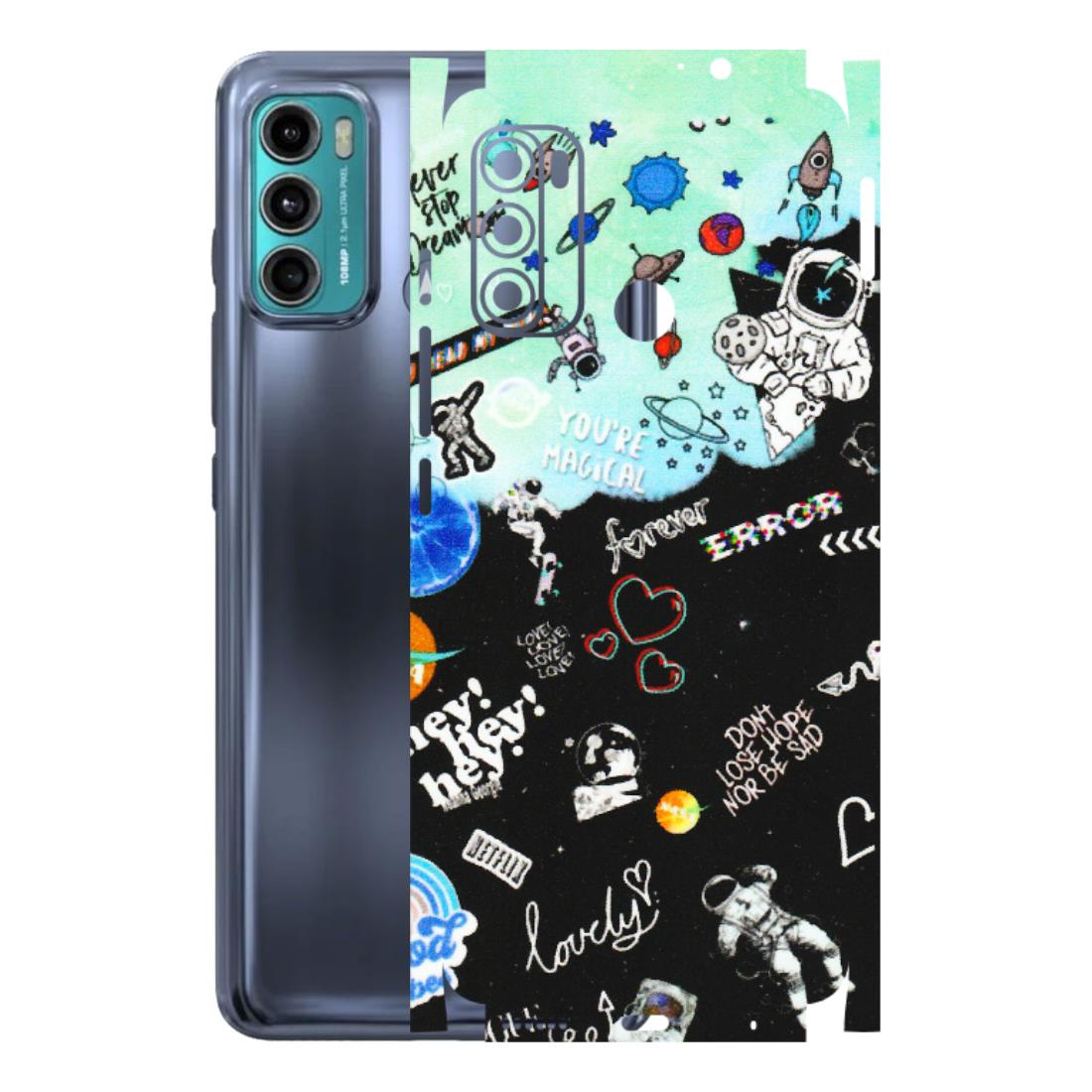 Motorola Phone Skins (All Models) - Living In A Space Dream - Matte Finish (M-46) Motorola Moto G60