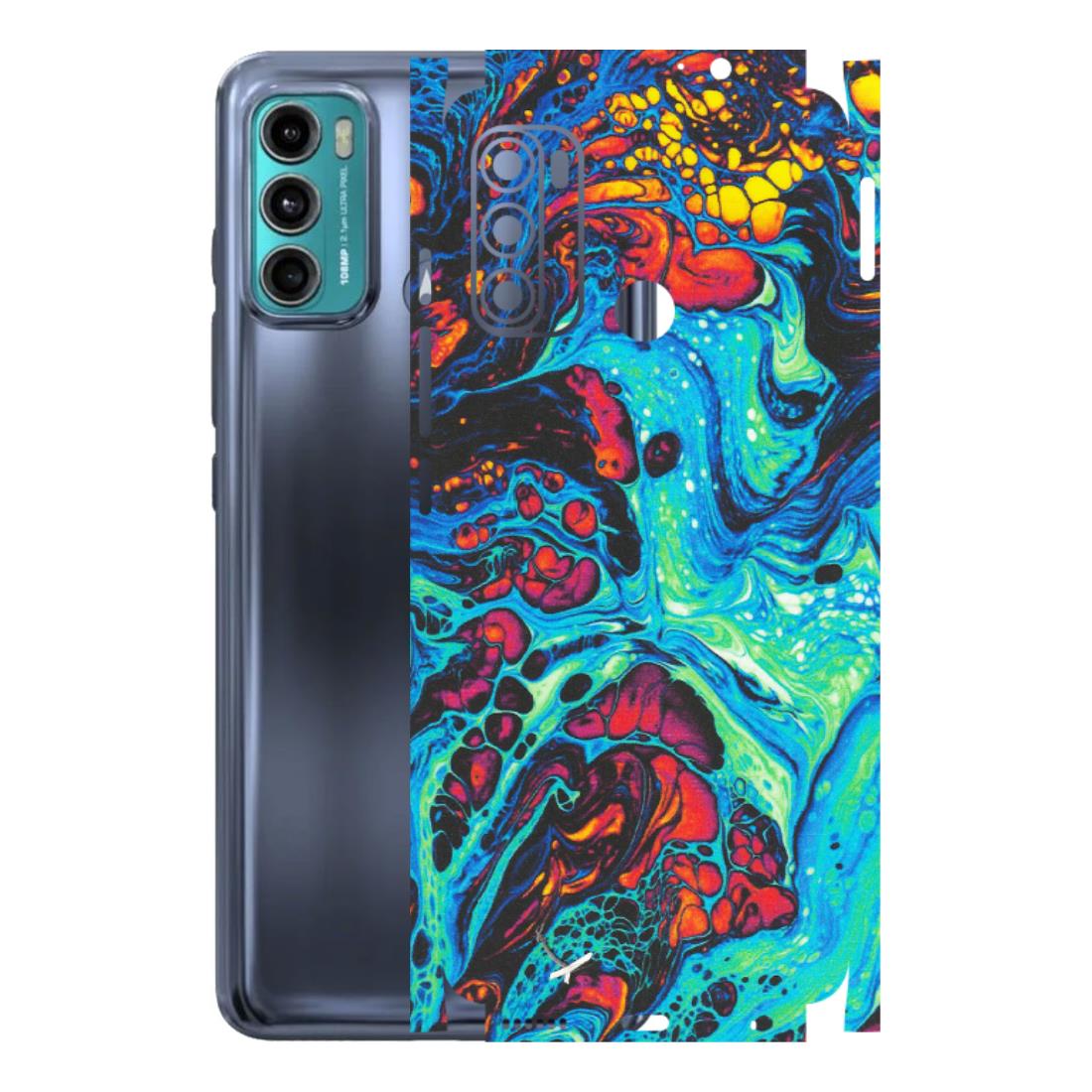 Motorola Phone Skins (All Models) - Majestic Galactic Marbel - Matte Finish (M-85) Motorola Moto G60