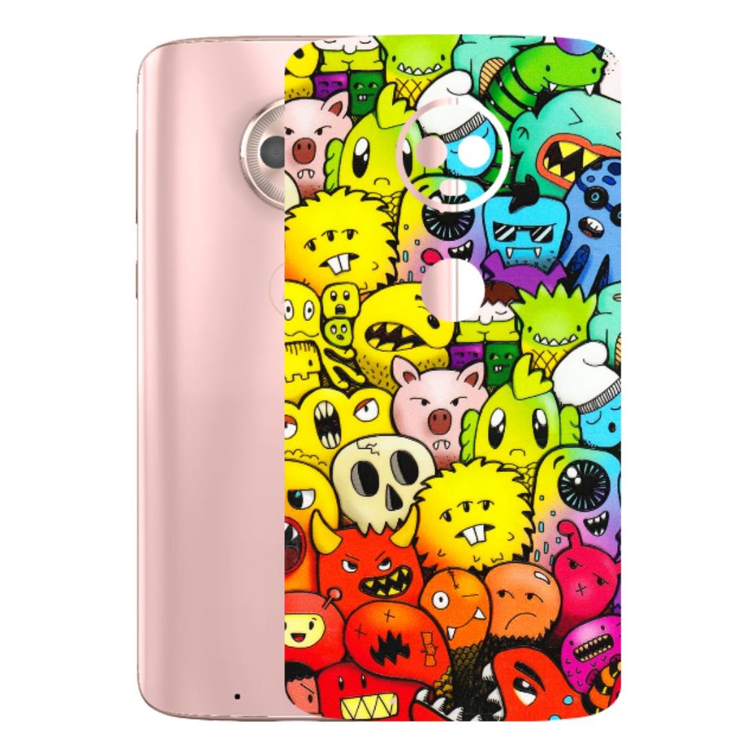Motorola Phone Skins (All Models) - Angry Funkies - 3D Embossed Finish (L-169) Motorola Moto G6