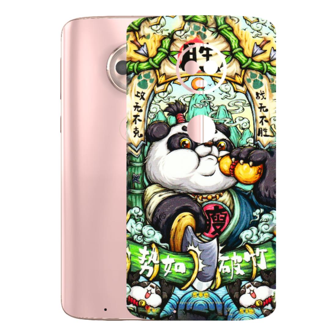 Motorola Phone Skins (All Models) - Royal Rich Panda - 3D Embossed Finish (L-170) Motorola Moto G6