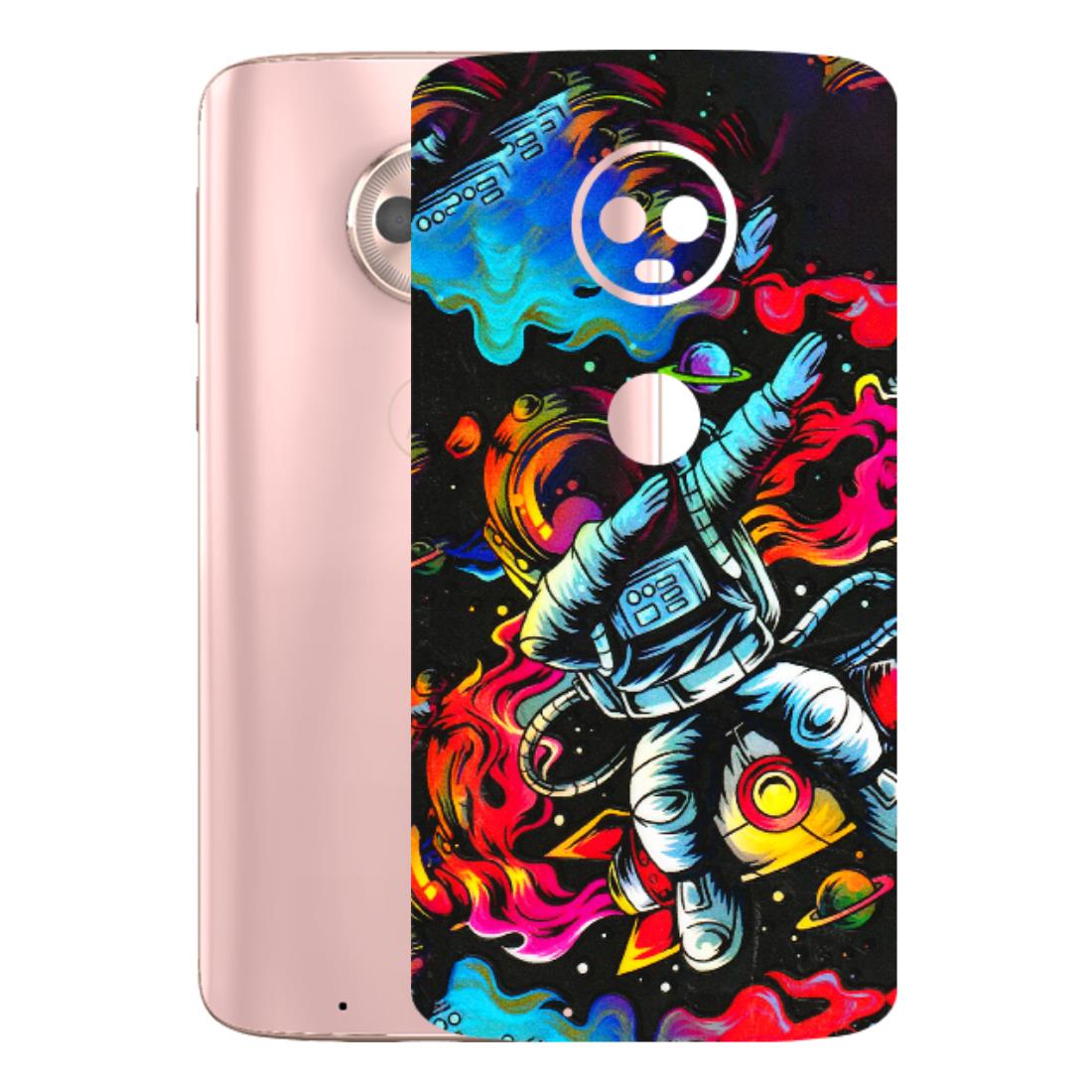 Motorola Phone Skins (All Models) - Astronaut Dope - 3D Embossed Finish (L-191) Motorola Moto G6