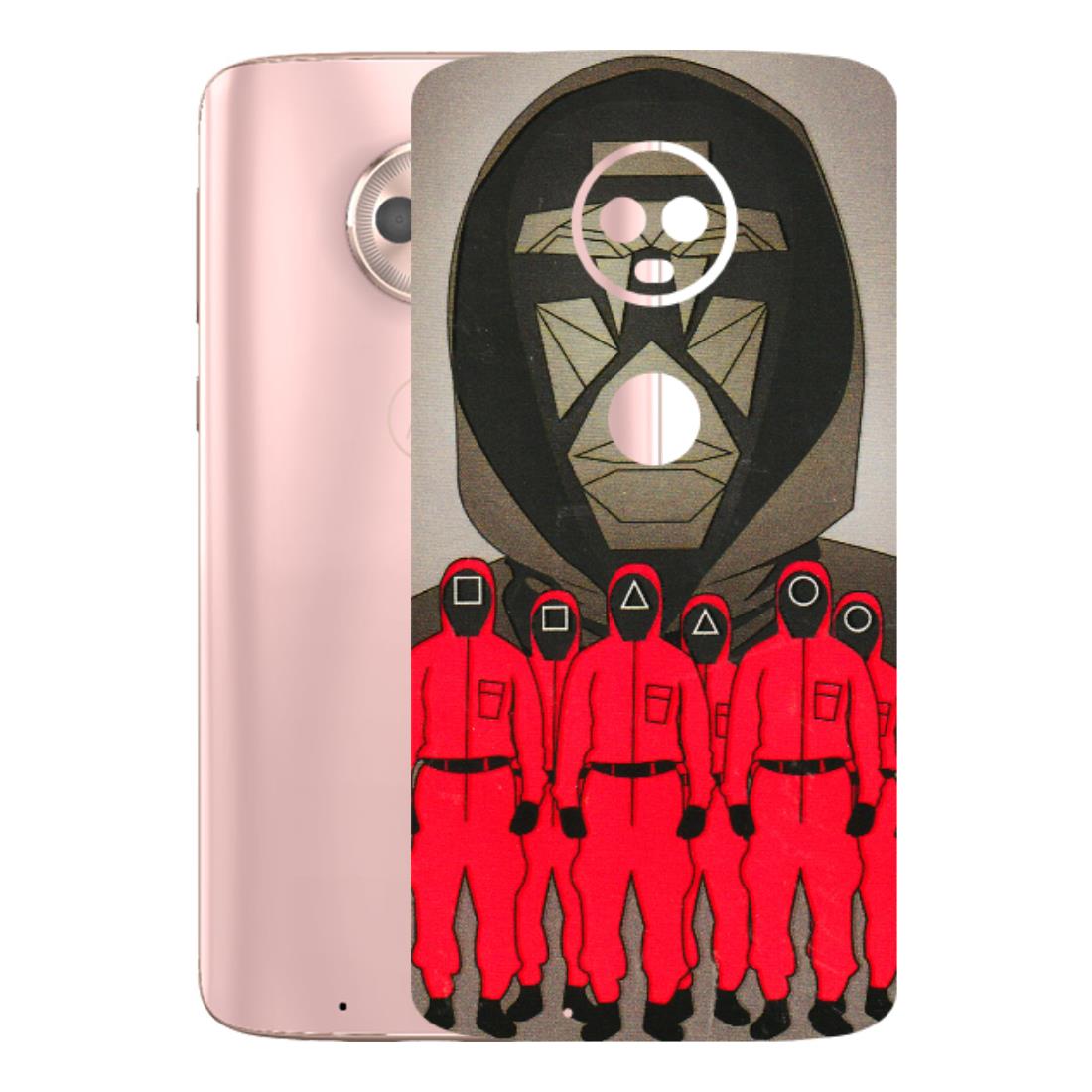 Motorola Phone Skins (All Models) - Squid Game Hero - 3D Embossed Finish (L-245) Motorola Moto G6