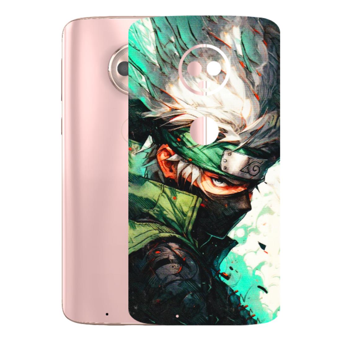 Motorola Phone Skins (All Models) - Kakashi Side Profile - 3D Embossed Finish (L-249) Motorola Moto G6