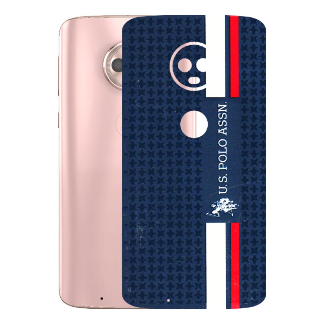 Motorola Phone Skins (All Models) - US POLO Designer Brand - 3D Embossed Finish (L-65) Motorola Moto G6