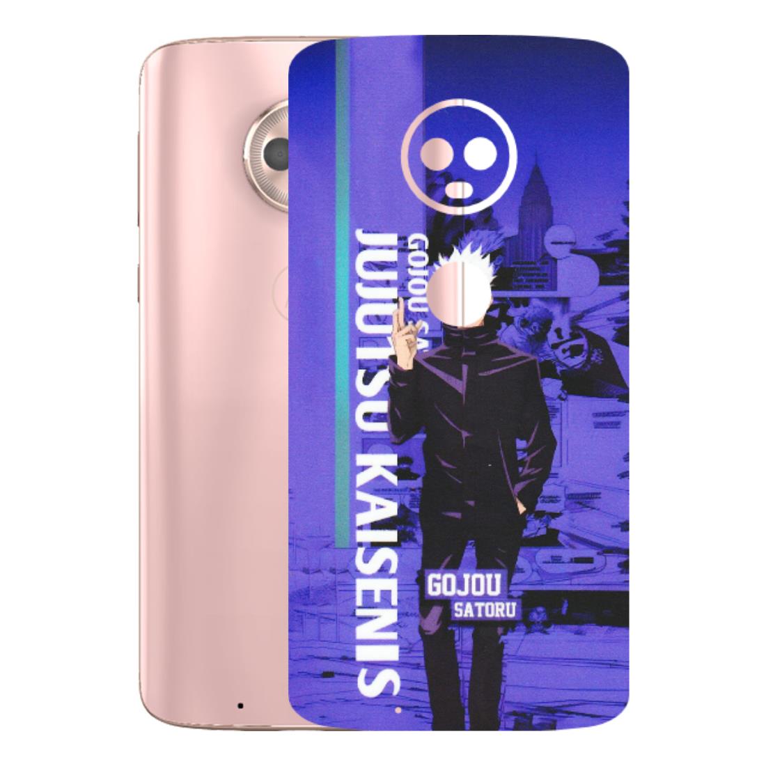 Motorola Phone Skins (All Models) - Jujutsu Kaisen Gojo - Matte Finish (M-05) Motorola Moto G6