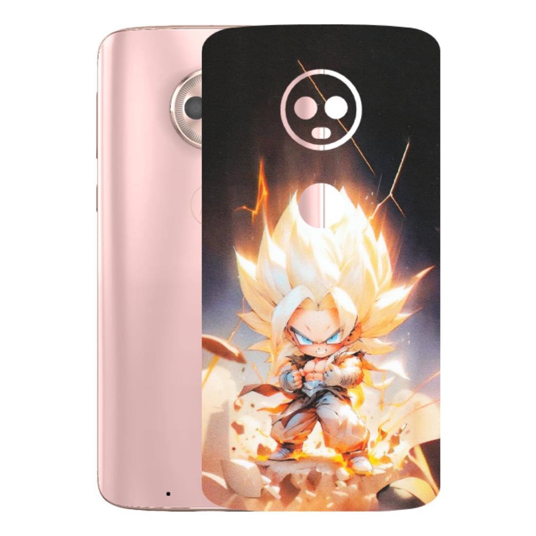 Motorola Phone Skins (All Models) - Goku Dragon Cute Anime - Matte Finish (M-131) Motorola Moto G6