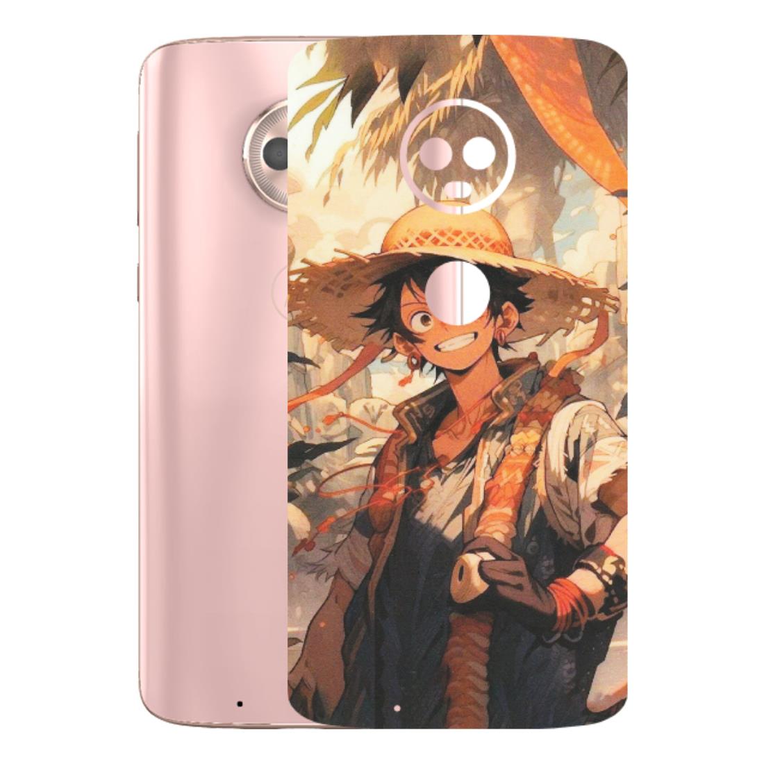 Motorola Phone Skins (All Models) - Anime Character Smile - Matte Finish (M-33) Motorola Moto G6