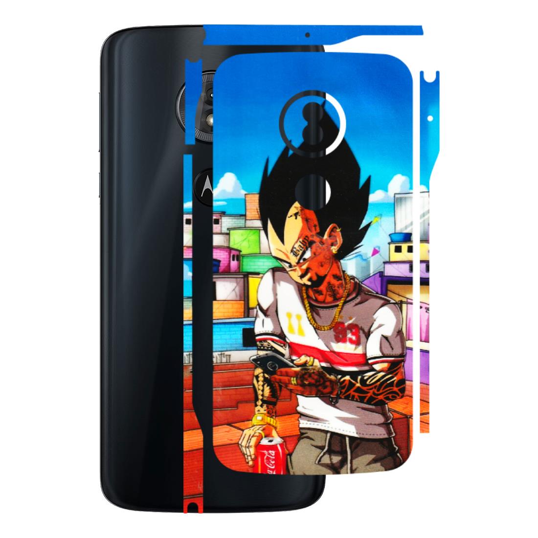 Motorola Phone Skins (All Models) - Vegeta - 3D Embossed Finish (L-136) Motorola Moto G6 Play