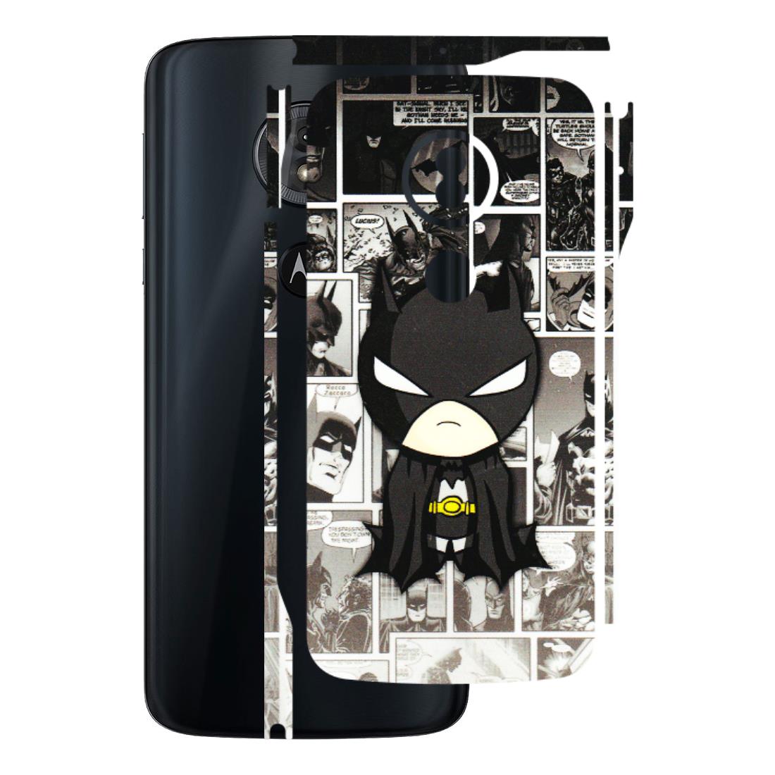Motorola Phone Skins (All Models) - Toon Batman - 3D Embossed Finish (L-182) Motorola Moto G6 Play