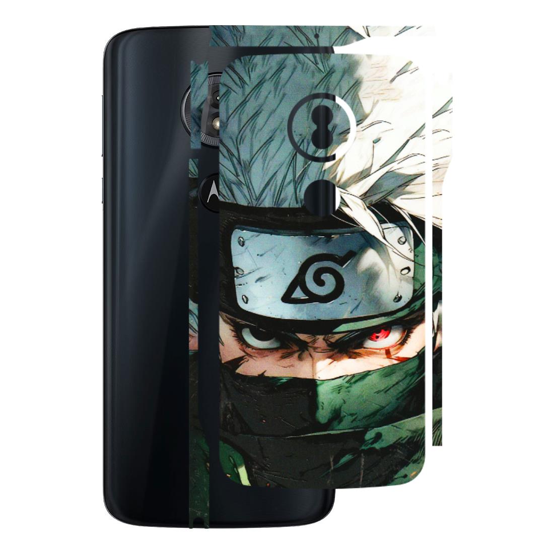 Motorola Phone Skins (All Models) - Kakashi Red Eye Focus - 3D Embossed Finish (L-227) Motorola Moto G6 Play