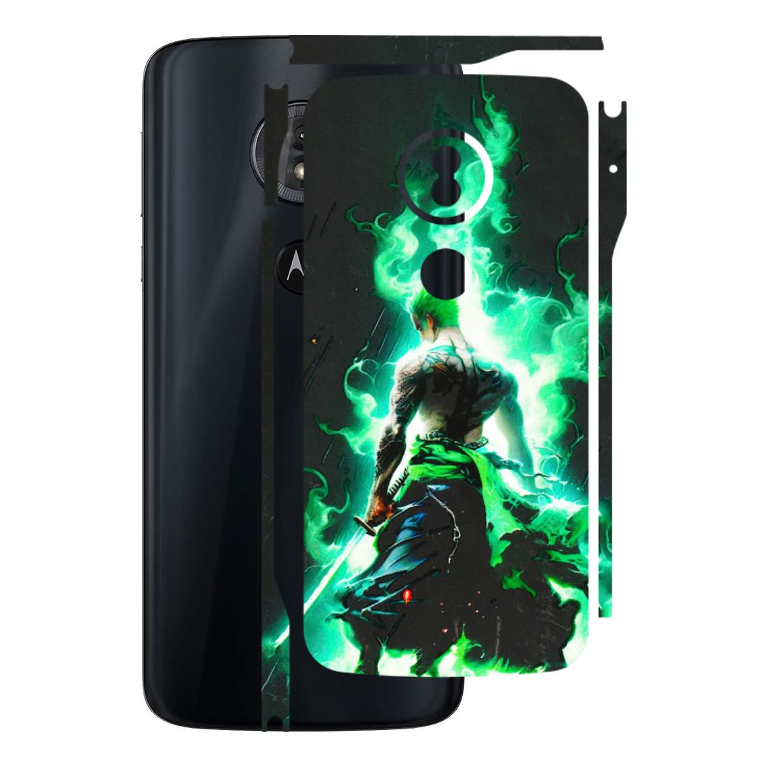 Motorola Phone Skins (All Models) - Zoro Sword - 3D Embossed Finish (L-241) Motorola Moto G6 Play